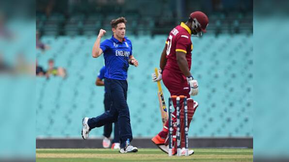 Woakes' five-for helps England thump West Indies in World Cup warm-up