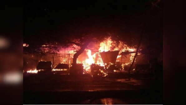 BJP office catches fire in West Bengal: Party blames TMC workers