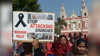 Attacks on Delhi churches: Christians take to streets as Rajnath Singh steps up security