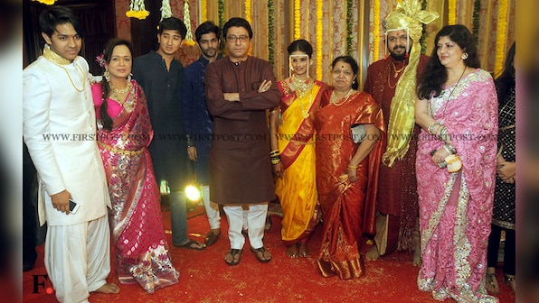The Thackeray wedding: Raj, Uddhav attend Rahul-Aditi's grand wedding 