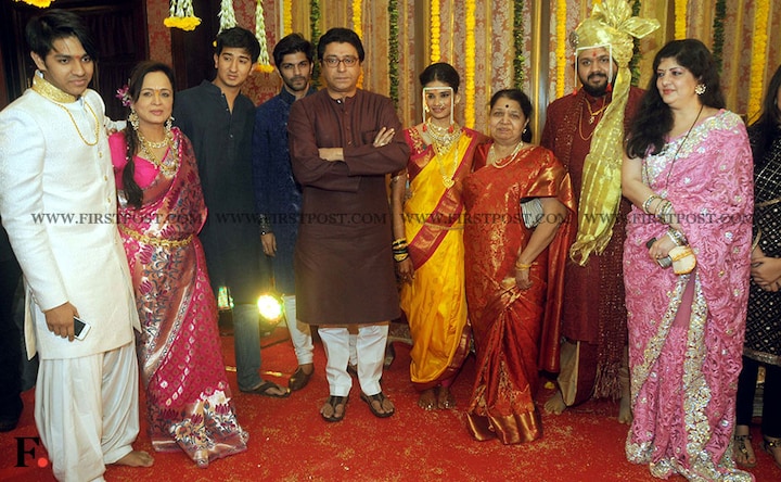The Thackeray wedding: Raj, Uddhav attend Rahul-Aditi's grand wedding 
