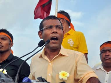 Mohammed Nasheed. AFP.