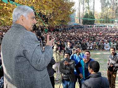 Mufti Mohammed Syed in a file photo. PTI