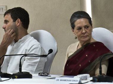 Rahul Gandhi and Sonia Gandhi. AFP.