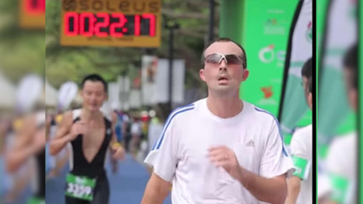 Who said you can't run? Here's how a group is helping blind players ...