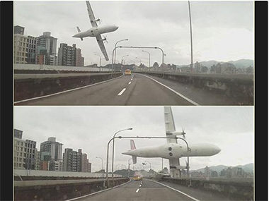 Taiwan plane with 58 aboard crashes in Taipei, 8 killed  Taiwan plane with 58 aboard crashes in Taipei, 8 killed