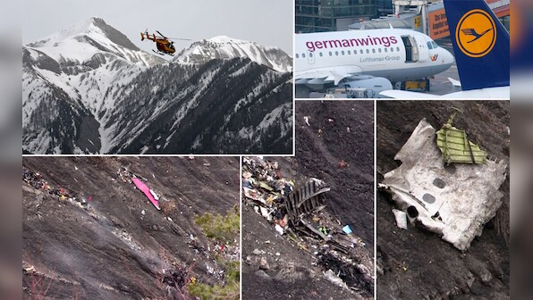 Photos: No survivors in France jet crash, students, teachers mourn classmates on doomed plane
