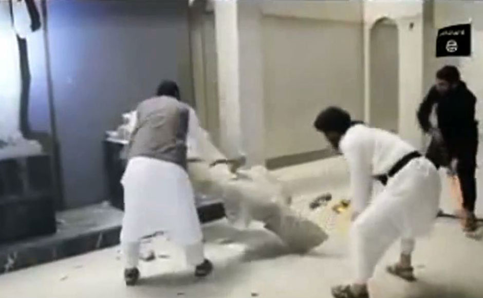 Islamic State militants bulldoze 3,000-year-old Nimrud city Islamic State militants bulldoze 3,000-year-old Nimrud city