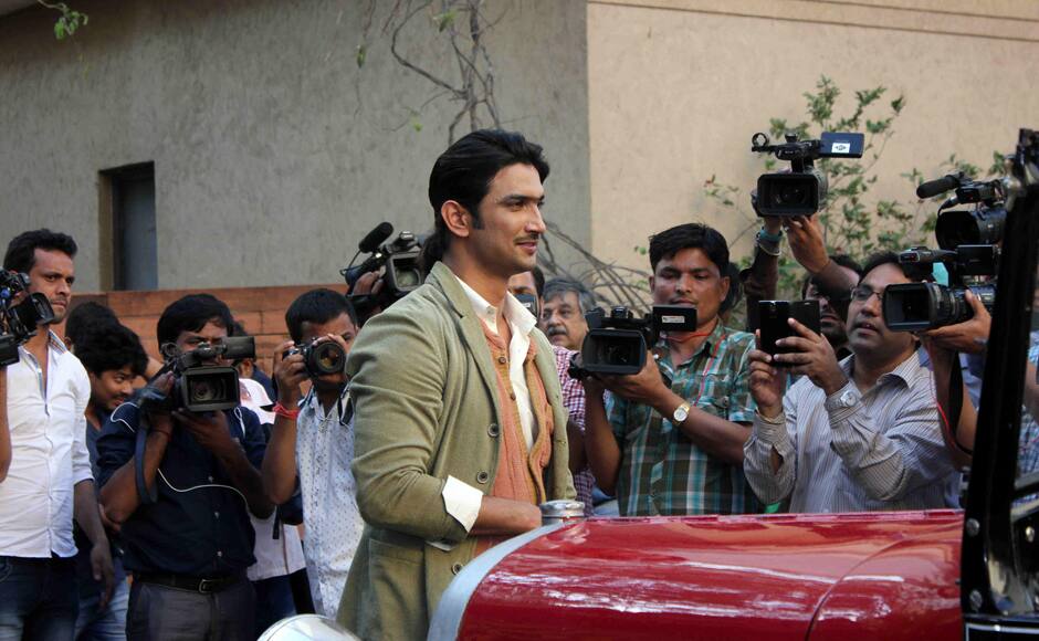 Bollywood actor Sushant Singh Rajput during the 2nd trailer launch of film Detective Byomkesh Bakshy! in Mumbai, India on March 9, 2015. SOLARIS IMAGES
