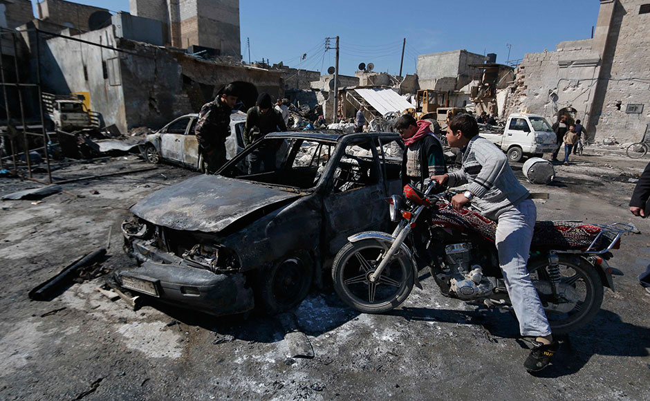 Photos: Islamic State destroyed Aleppo's Saif al-Dawla district – Firstpost