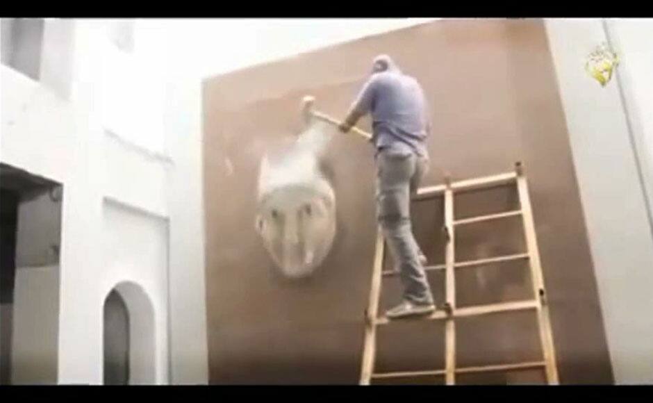 Video grabs from Youtube video 