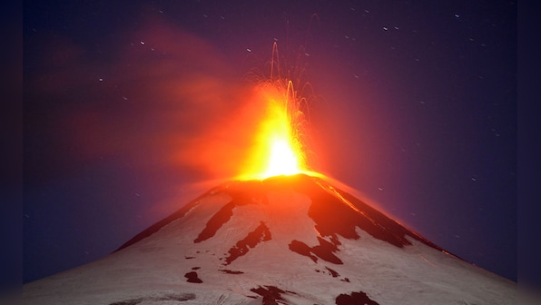 Waking up with vengeance: Chile's most active Villarrica volcano erupts again