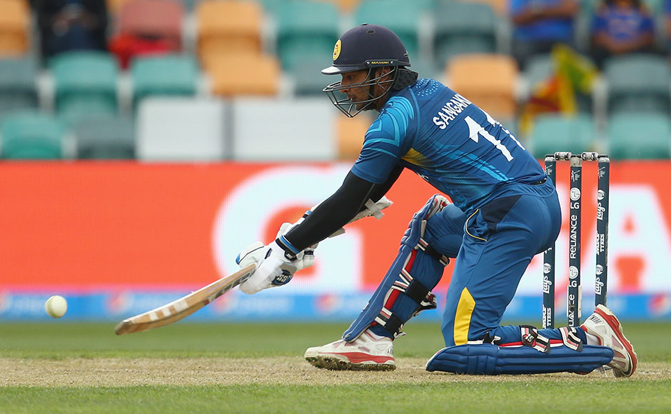 World Cup Photos: Relive Sangakkara's record-breaking century against Scotland World Cup Photos: Relive Sangakkara's record-breaking century against Scotland