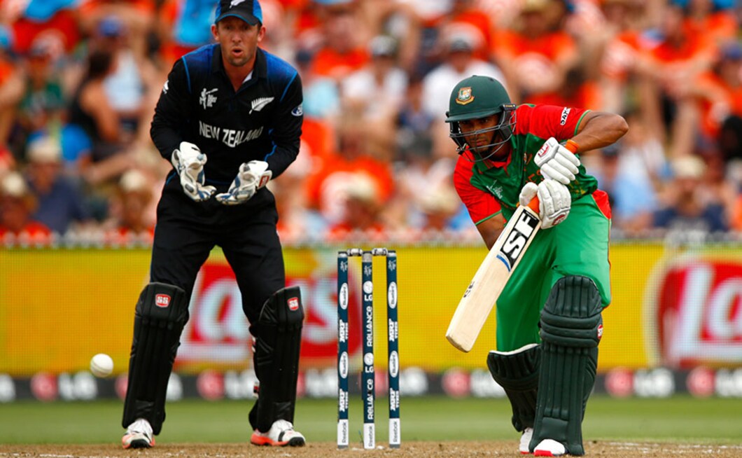 World Cup Photos New Zealand and Bangladesh continue rivalry with