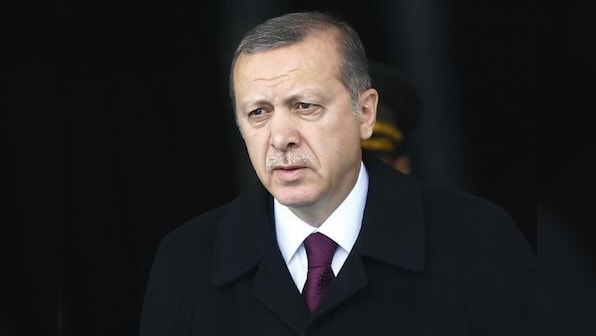 Turkey's Erdogan says can't tolerate Iran bidding to dominate Middle East