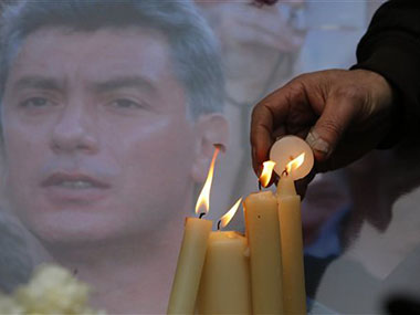 Russia: Mourners view body of slain opposition leader Boris Nemtsov Russia: Mourners view body of slain opposition leader Boris Nemtsov