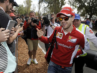 Formula One: New boy Vettel plays down Ferrari hopes in Melbourne Formula One: New boy Vettel plays down Ferrari hopes in Melbourne