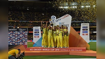 Bleary-eyed Australians celebrate World Cup win in Melbourne