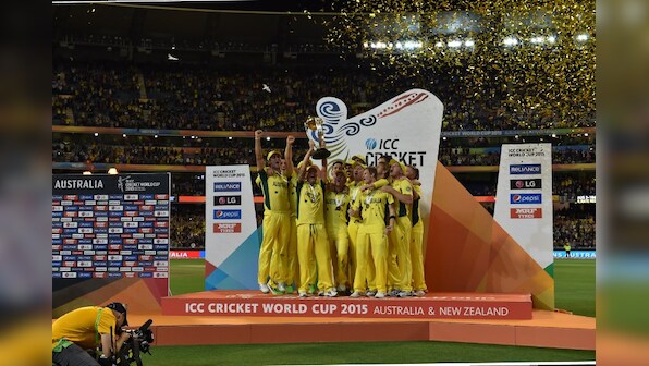 Bleary-eyed Australians celebrate World Cup win in Melbourne