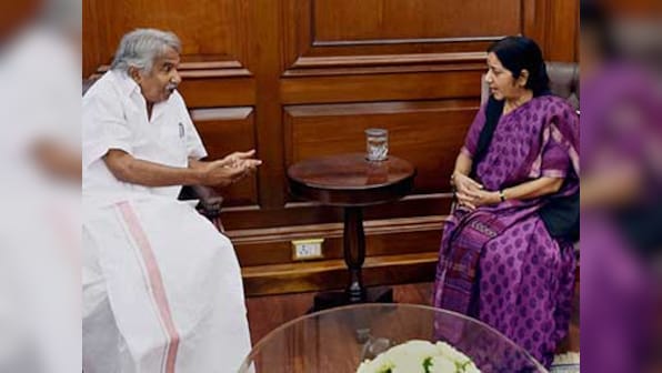 Chandy vs Swaraj: There's a good reason why Kerala CM is picking fights with BJP, not the Left