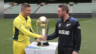 Looks friendly but it really isn't: Australia, NZ look cheerful ahead of World Cup final