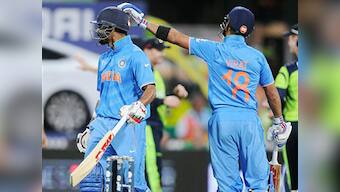 Shikhar Dhawan slams ton as India register ninth consecutive World Cup win