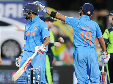 Shikhar Dhawan slams ton as India register ninth consecutive World Cup win Shikhar Dhawan slams ton as India register ninth consecutive World Cup win