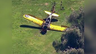 Harrison Ford is Han Solo in real life too: 'Beautiful' flying saves him from plane crash