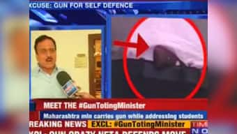 Maharashtra CM Fadnavis defends Girish Mahajan for carrying revolver at event for kids