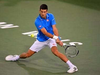 Novak Djokovic. AP