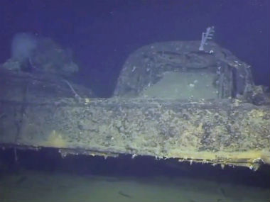 New footage suggests that Japanese WWII battleship Musashi exploded under sea New footage suggests that Japanese WWII battleship Musashi exploded under sea