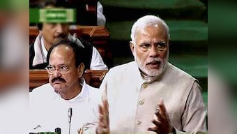 Narendra Modi in Parliament defends demonetisation, lambasts Rahul Gandhi: 'Not concerned about polls'