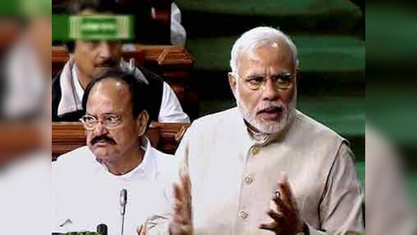 Narendra Modi in Parliament defends demonetisation, lambasts Rahul Gandhi: 'Not concerned about polls'