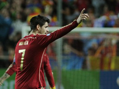 Morata hailed as the future of Spain after scoring winner against Ukraine Morata hailed as the future of Spain after scoring winner against Ukraine
