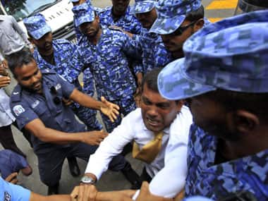 Former Maldives President Mohammed Nasheed. AP