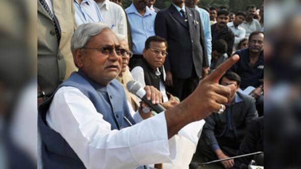 Bihar CM Nitish Kumar starts 24-hour satyagraha against Land Bill