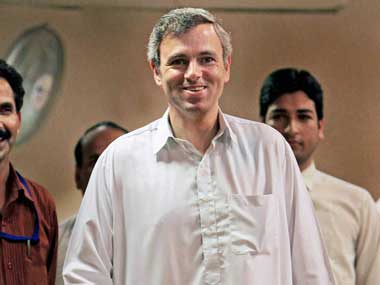 Former Jammu and Kashmir CM Omar Abdullah. PTI