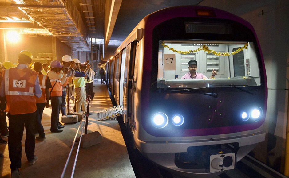 First Underground Trial Run Of Namma Metro Successful In Bengaluru ...