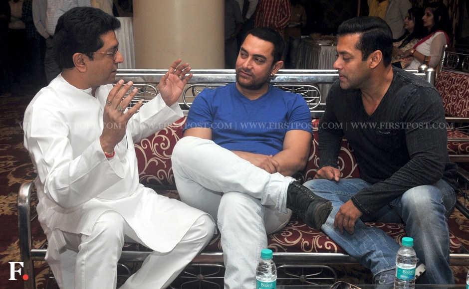 Salman, Aamir meet Raj Thackeray to discuss Mumbai development plan