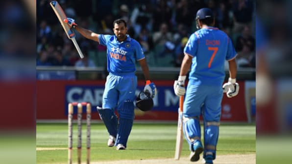 World Cup Number Cruncher: Rohit scores a ton as Dhoni makes it 100 ODI wins