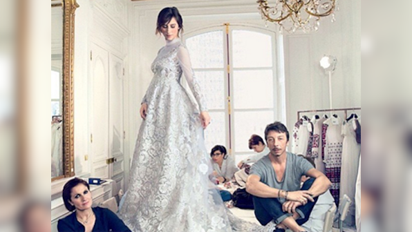 Revealed! Benedict Cumberbatch's wife shares first photo of wedding gown
