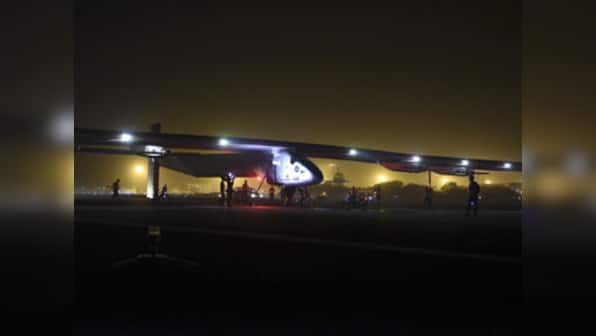 World's first solar-powered plane's pilot plays down criticism of Indian red-tape by colleague