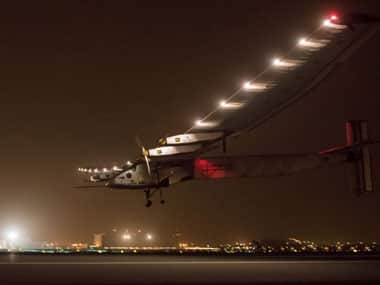 Solar Impulse 2 is the world’s first solar-powered plane. AP