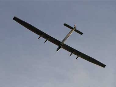 Solar powered airplane takes off from Varanasi: Next stop, Myanmar