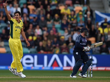 World Cup: Starc stars as Australia hammer Scotland by seven wickets World Cup: Starc stars as Australia hammer Scotland by seven wickets