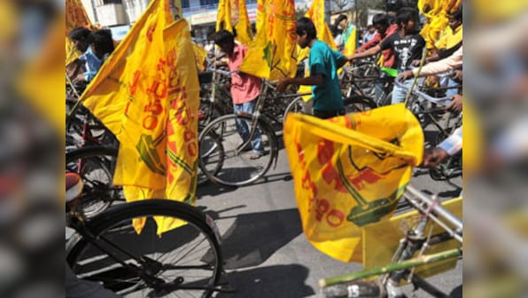 TDP observes day-long 'deeksha' demanding new railway zone, accuses Centre of not 'fulfilling' promises made in Telangana Act