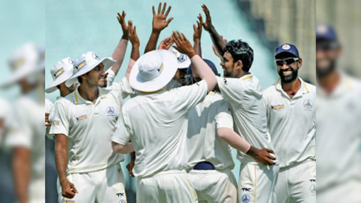 Ranji Trophy Tamil Nadu beat Maharashtra to set up final against