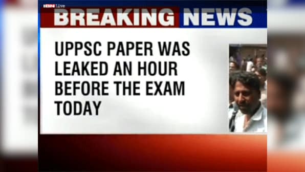 Question paper leak: Protests break out in Allahabad demanding UPPSC chairman's resignation