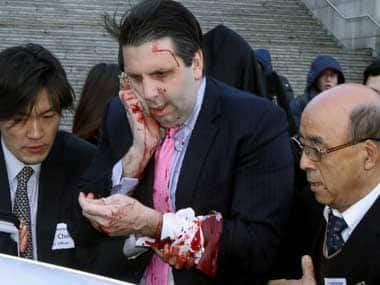 Attacker aimed to kill US envoy over military drills, says South Korea police