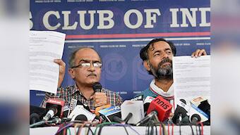 Kejriwal camp bars party Lokpal Ramdas from attending NC meet